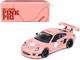 997 LBWK Pink Pig CarLoverDiecast Special Edition with Decals 1/64 Diecast Model Car Inno Models IN64-997LB-PIG