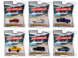 All Terrain Series Set of 6 pieces Release 12 1/64 Diecast Model Cars Greenlight 35210
