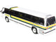 1999 TMC RTS Transit Bus #BM1 Manhattan New York Command Bus Company White with Yellow and Green Stripes The Vintage Bus & Motorcoach Collection 1/87 HO Diecast Model Iconic Replicas 87-0316
