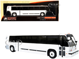 1999 TMC RTS Transit Bus Blank White The Vintage Bus & Motorcoach Collection 1/87 HO Diecast Model Iconic Replicas 87-0320