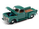 1950 Chevrolet 3100 Pickup Truck Seacrest Green Classic Gold Collection Series Limited Edition 10318 pieces Worldwide 1/64 Diecast Model Car Johnny Lightning JLCG026 JLSP166 A