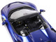 Ferrari SF90 Spider Convertible Blue Elettrico Metallic with DISPLAY CASE Limited Edition 140 pieces Worldwide 1/18 Model Car BBR P18194 B