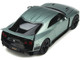 2021 Nissan GT-R50 Coupe Light Green Metallic with Black Stripes 1/18 Model Car GT Spirit GT284