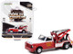 1972 Chevrolet C-30 Dually Wrecker Tow Truck Red and White Downtown Shell Service Dually Drivers Series 8 1/64 Diecast Model Car Greenlight 46080 B