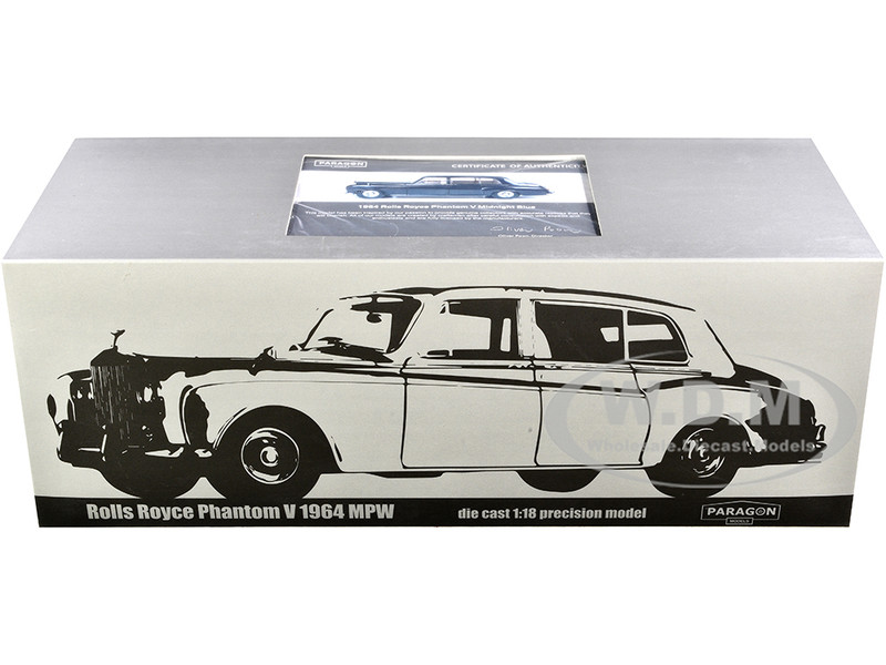 ミニカー　1/18 ロールス・ロイス ファントム V 1964 LHD(メイソンズブラック×アイボリー) [PA-98219] 楽天市場】ミニカー 1/18 1964 ロールスロイス・ファントム
