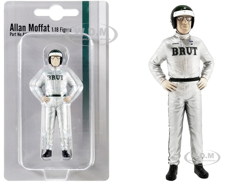 Allan Moffat Brut Racing Driver Figurine for 1/18 Scale Models ACME A1800120