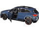 Mercedes Benz GLA H247 with Sunroof Denim Blue Metallic 1/18 Diecast Model Car Solido S1805203