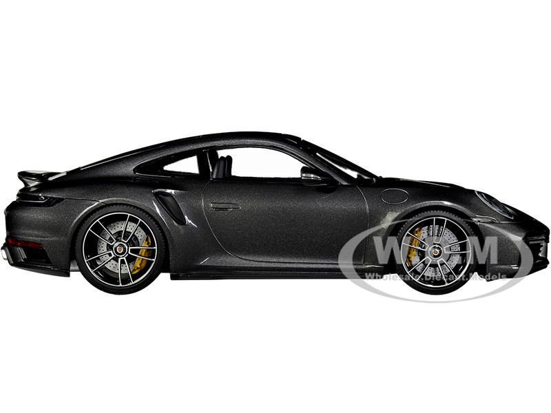 2020 Porsche 911 Turbo S Gray Metallic Limited Edition 302 pieces Worldwide  1/18 Diecast Model Car Minichamps 155069072