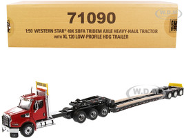 2 Pack Yellow Western Star 4900 Truck Tractor TNS Tonkin 1/87 HO Scale