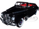 1941 Chevrolet Special Deluxe Convertible Black Red Interior NEX Models 1/24 Diecast Model Car Welly 22411