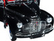 1941 Chevrolet Special Deluxe Convertible Black Red Interior NEX Models 1/24 Diecast Model Car Welly 22411