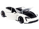 Porsche Taycan Turbo S White NEX Models 1/24 Diecast Model Car Welly 24107
