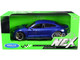 Porsche Taycan Turbo S Blue Metallic NEX Models 1/24 Diecast Model Car Welly 24107