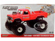 1978 Ford F-250 Ranger Monster Truck with 66-Inch Tires Red First Blood Kings of Crunch Series 1/18 Diecast Model Car Greenlight 13608