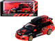 Mitsubishi Lancer Evolution IX Wagon RHD Right Hand Drive Roof Cargo Box Black Red Advan 1/64 Diecast Model Car Inno Models IN64-EVO9W-ADRB