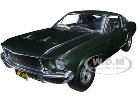 1968 Ford Mustang GT Fastback Highland Green Metallic 1/24 Diecast