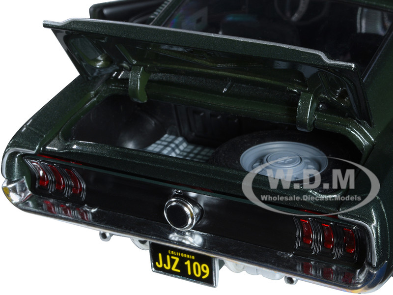 1968 Ford Mustang GT Fastback Highland Green Metallic 1/18 Diecast