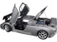Bugatti EB110 SS Super Sport Grigio Metalizzatto Silver Metallic Silver Wheels 1/18 Model Car Autoart 70916