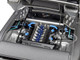 Bugatti EB110 SS Super Sport Grigio Metalizzatto Silver Metallic Silver Wheels 1/18 Model Car Autoart 70916
