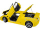 Bugatti EB110 SS Super Sport Giallo Bugatti Yellow Silver Wheels 1/18 Model Car Autoart 70918