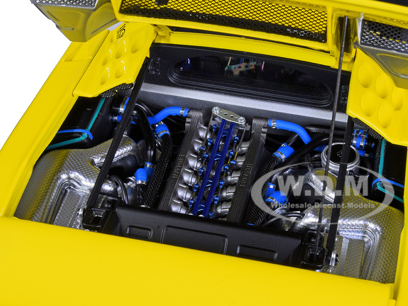 Bugatti EB110 SS Super Sport Giallo Bugatti Yellow Silver