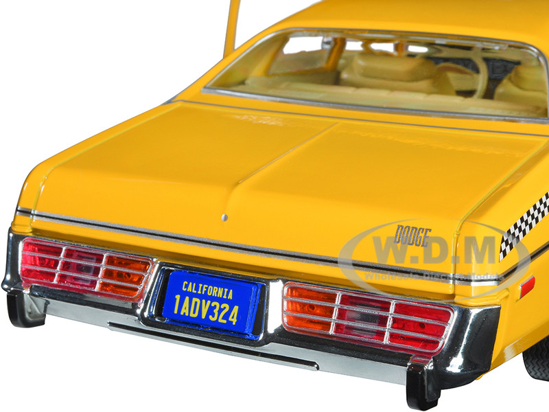 1978 Dodge Monaco Taxi City Cab Co Yellow Rocky III 1982 Movie 1