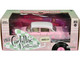 1955 Cadillac Fleetwood Series 60 Pink White Top 1/24 Diecast Model Car Greenlight 84098