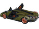 Lamborghini Sian FKP 37 Matt Green Metallic Copper Wheels 1/24 Diecast Model Car Bburago 21099