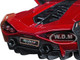 Lamborghini Sian FKP 37 Candy Red Copper Wheels 1/24 Diecast Model Car Bburago 21099