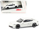 Porsche Taycan Turbo S White Metallic 1/87 HO Diecast Model Car Schuco 452655800