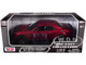 2018 Dodge Challenger SRT Hellcat Widebody Burgundy Metallic Die-Cast Collection Series 1/24 Diecast Model Car Motormax 79350