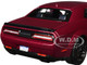 2018 Dodge Challenger SRT Hellcat Widebody Burgundy Metallic Die-Cast Collection Series 1/24 Diecast Model Car Motormax 79350