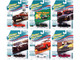 Muscle Cars USA 2021 Set A of 6 Cars Release 3 1/64 Diecast Model Cars Johnny Lightning JLMC027 A