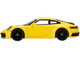 Porsche 911 992 Carrera 4S Racing Yellow Limited Edition 3000 pieces Worldwide 1/64 Diecast Model Car True Scale Miniatures MGT00252