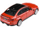 BMW M3 G80 Toronto Red Metallic Black Top 1/64 Diecast Model Car Paragon PA-55205