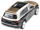 Mercedes-Maybach GLS 600 with Sunroof Kalahari Gold Obsidian Black Metallic 1/64 Diecast Model Car Paragon PA-55303