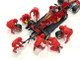 Formula One F1 Pit Crew 7 Figurine Set Team Red Release II 1/43 Scale Models American Diorama 38385