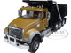 Mack Granite MP Dump Truck Gold Black 1/34 Diecast Model First Gear 10-4244