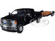 Ford F-250 Super Duty Pickup Truck Agate Black Tandem Axle Tag Trailer 1/50 Diecast Model Car First Gear 50-3472