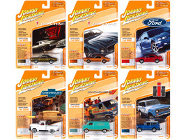 Classic Gold Collection 2021 Set B of 6 Cars Release 3 1/64 Diecast Model Cars Johnny Lightning JLCG026 B