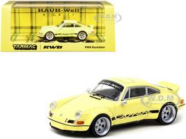 RWB Carrera Backdate Light Yellow RAUH-Welt BEGRIFF 1/64 Diecast Model Car Tarmac Works T64-046-YL