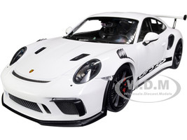 2019 Porsche 911 GT3RS 991.2 White Black Wheels Limited Edition 330 pieces Worldwide 1/18 Diecast Model Car Minichamps 155068224