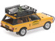 Land Rover Range Rover Orange Roof Rack Accessories Camel Trophy Papua New Guinea 1982 1/43 Diecast Model Car Almost Real 410106