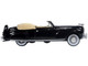 1941 Lincoln Continental Convertible Black Tan Interior 1/87 HO Scale Diecast Model Car Oxford Diecast 87LC41006
