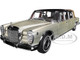 1965-1981 Mercedes Benz 600 Pullman W100 Landaulet Limousine Convertible Functional Softtop Gold Limited Edition 800 pieces Worldwide 1/18 Diecast Model Car CMC M-217
