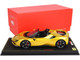 Ferrari SF90 Spider Convertible Giallo Montecarlo Yellow DISPLAY CASE Limited Edition 200 pieces Worldwide 1/18 Model Car BBR P18194 A