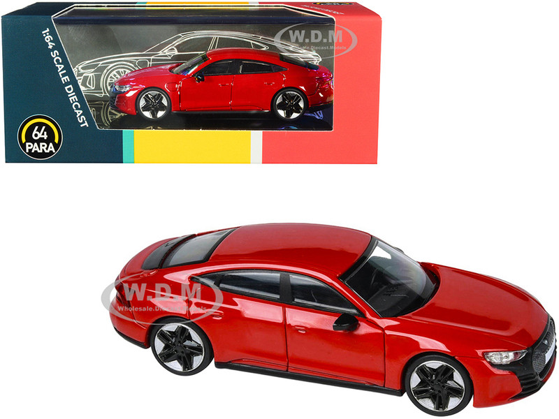 Audi RS e-tron GT Tango Red 1/64 Diecast Model Car Paragon PA-55332