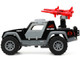 Stinger with Missile Launcher Cobra Commander Diecast Figurine G.I. Joe Hollywood Rides Series 1/32 Diecast Model Car Jada 33085