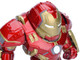 Hulkbuster 6.5" Iron Man 2.5" Diecast Figurines Set of 2 pieces Avengers The Infinity Saga Marvel Studios Metalfigs Series Diecast Models Jada 33431