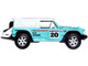 Ford Bronco R #20 Turquoise White Top American Scene Car Culture Series Diecast Model Car Hot Wheels HCK05